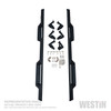 HDX Drop Nerf Step Bars Textured Black 56-13945