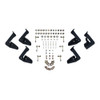 HDX Stainless Drop Nerf Step Bars Textured Black 56-140052
