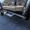 HDX Stainless Drop Nerf Step Bars Textured Black 56-140652