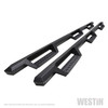 HDX Drop Wheel-to-Wheel Nerf Step Bars Textured Black 56-534345