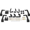 HDX Drop Wheel-to-Wheel Nerf Step Bars Textured Black 56-534595
