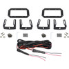 HDX Flush Mount B-FORCE LED Light Kit Black 57-0025