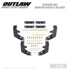 Outlaw Nerf Step Bars Textured Black 58-53935