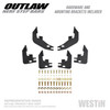 Outlaw Nerf Step Bars Textured Black 58-54085