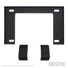 Outlaw Bumper License Plate Mount Textured Black 58-60055 Outlaw Bumper License Plate Mount Textured Black 58-60055