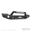 WJ2 Full Width Front Bumper with LED Light Textured Black 59-80055
