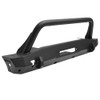 WJ2 Stubby Front Bumper with Bull Bar Textured Black 59-80075