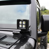 Pillar LED Light Mount Textured Black 62-41085