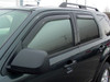In Channel Wind Deflector 4pc Smoke 72-37403