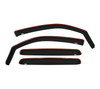 Matte In-Channel Wind Deflector 4pc Matte Black 72-37907