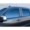 Matte In-Channel Wind Deflector 4pc Matte Black 72-39929
