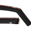 Matte In-Channel Wind Deflector 4pc Matte Black 72-88915