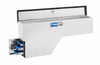 Bright Aluminum 48" Driver-Side Wheel Well Tool Box - FW-48-DS-D