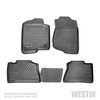 Profile Floor Liners Front & 2nd Row Black 74-18-51013