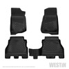 Profile Floor Liners Front & 2nd Row Black 74-21-51009