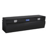 Gloss Black Aluminum 36" Wedge Utility Chest Box - TBC-36-W-BLK