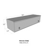 HD Top Sider 13in x 60in w/flip up Door Overall Dims: 60x13x16in 80-HTB60