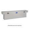 Bright Aluminum 69" Deep Slim-Line Crossover Truck Tool Box - TBSD-69-SL