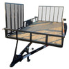 7x14 ATV Trailer – 82” Wide Deck, Side & Rear Ramp Gates, Treated Wood Floor- 170SG