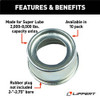 Cap 2" Super Lube 2-3.5K# 122067
