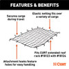 64" x 36" Elastic Cargo Net for Roof Basket 18219