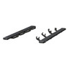 ARIES 2554027 NovaTrac 6in. x 85in. Black Steel Running Boards; Select Toyota Ri 2554027