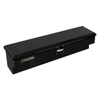 48" Side Mount Truck Tool Box - Low Profile Lid - Matte Black SMB48LPMB