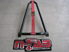 Gloss Black Bed Mounted Tire Carrier w/ Black Strap BM1TCBK