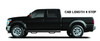 Nerf Step - Cab Len (2 Stps) - 17-19 Silv/Sierra HD Crew - Gloss Blk C1775CC