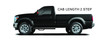 Nerf Step - Cab Len (1 Stp) - 02-08 Ram 1500/02-09 2500/3500 Reg - TX Blk D0246RC-TX