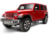 Nerf Step - W2W (2 Stps) - 18-26 Wrangler JL 4Dr - Gloss Blk J1866-GB