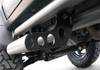 RKR Rails - Cab Len (2 Steps) - 22-26 Frontier Crew - TX Blk N224RKRCC