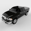 UnderCover LUX 2009-2018 (2019-2023 Classic) Ram 1500/2010-2023 2500/3500 6' 4 Bed - Std/Quad/Mega with Single Rear Wheels without RamBox - PXR-Brilliant Black UC3076L-PXR