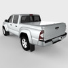 UnderCover LUX 05-15 Toyota Tacoma 5' Bed Crew Cab with Deck Rail System 1D6-Silver Sky UC4056L-1D6