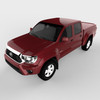 UnderCover LUX 05-15 Toyota Tacoma 5' Bed Crew Cab with Deck Rail System 3R3-Red UC4056L-3R3