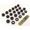 Body Mount Kit, Black; 97-03 Jeep Wrangler TJ