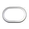 Shifter Bezel Trim, Brushed Silver Manual; 07-10 Jeep Wrangler JK