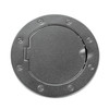 Non-Locking Gas Cap Door, Textured Black; 07-16 Jeep Wrangler JK/JKU