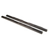 4-Inch Oval Side Step, Blk; 18-21 Jeep Wrangler JL 4DR