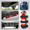 Interior Sport Bar Accessory Kit; 76-06 Jeep CJ/Wrangler YJ/TJ