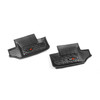 Floor Liners, Rear, Black; 07-16 Jeep Wrangler JK