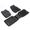 Floor Liners, Kit, Black; 84-01 Jeep Cherokee XJ