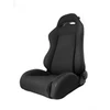 Sport Front Seat, Reclinable, Black Denim; 97-06 Jeep Wrangler TJ