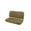 Fixed Rear Seat, Nutmeg; 55-95 Jeep CJ/Wrangler YJ