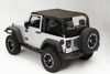 Pocket Brief Top, Diamond Khaki; 10-16 Jeep Wrangler JK