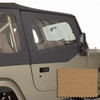 Upper Soft Door Kit, Spice; 88-95 Jeep Wrangler YJ Upper Soft Door Kit, Spice; 88-95 Jeep Wrangler YJ