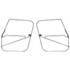 Soft Top Full Door Frames; 76-86 Jeep CJ7