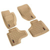 Floor Liners, Tan, Front/Rear; 08-13 Jeep Liberty