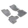 Floor Liners, Kit, Gray; 08-13 Jeep Liberty KK