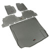 Floor Liners, Kit, Gray, 4-Door; 07-10 Jeep Wrangler JK